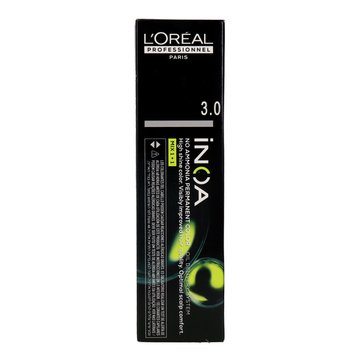 Permanent Dye Inoa Color Nº 3.0 60 g - L'Oreal Professionnel Paris Maroc - Aylal Beauty