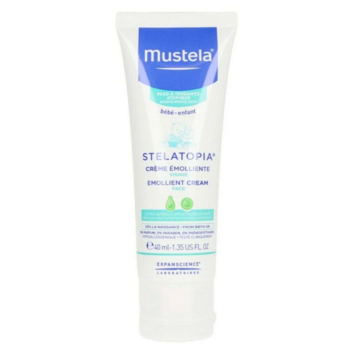 Facial Cream Stelatopia Mustela Le1572 40 ml | Mustela | Aylal Beauty