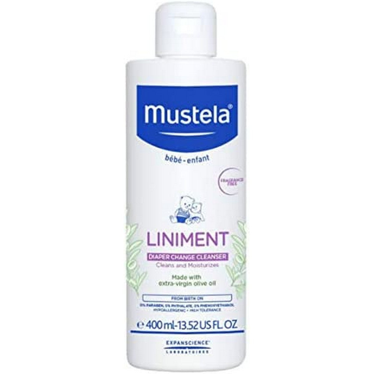 Protective Nappy Cream Mustela (400 ml) - Mustela Maroc - Aylal Beauty