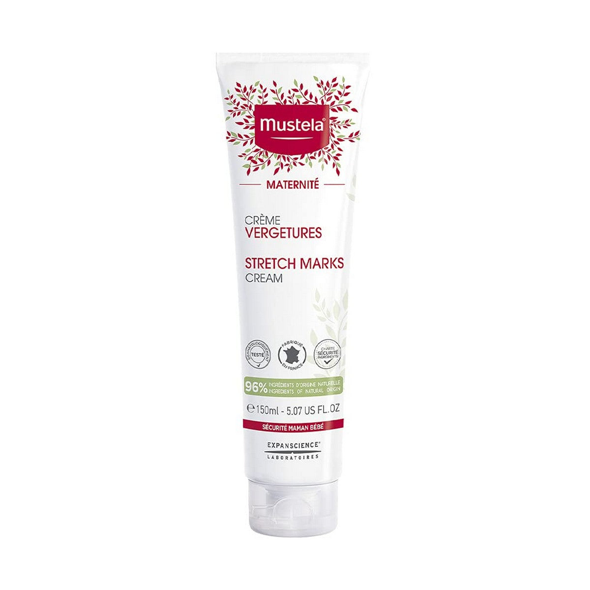 Anti-Stretch Mark Cream Maternité (150 ml) - Mustela Maroc - Aylal Beauty