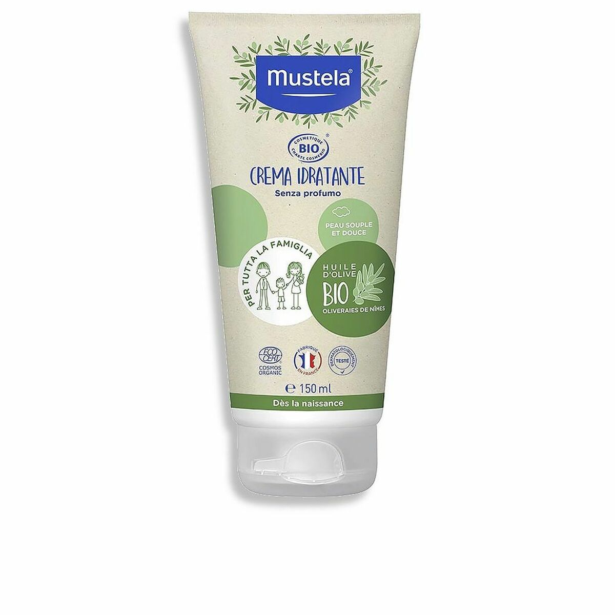 Moisturising Body Cream Bio Bio (150 ml) - Mustela Maroc - Aylal Beauty