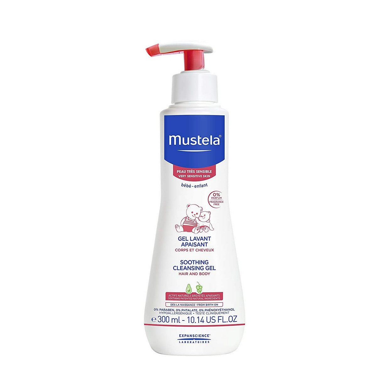 Bath Gel Niño 300 ml - Mustela Maroc - Aylal Beauty