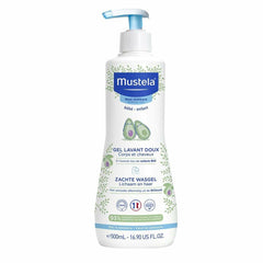 Childen's Gel and Shampoo for Atopic Skin Niño 500 ml - Mustela Maroc - Aylal Beauty