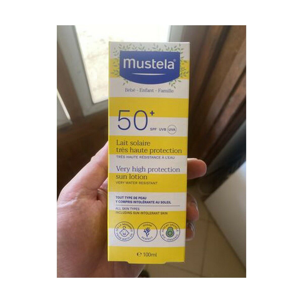 Sun Milk for Children 100 ml - Mustela Maroc - Aylal Beauty