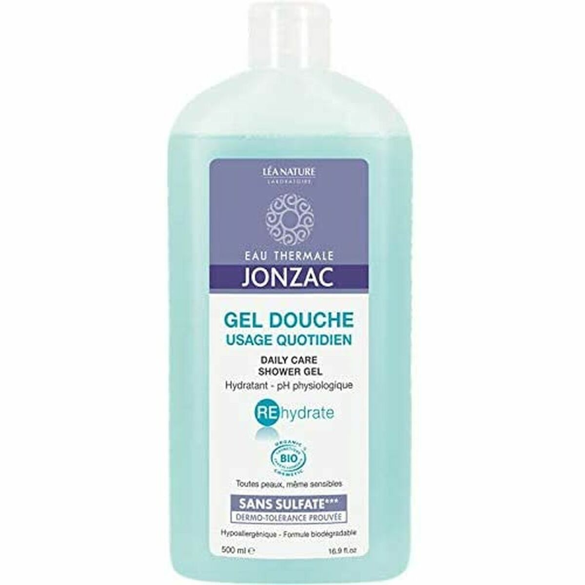 Shower Gel Rehydrate 1336596 (500 ml) - Eau Thermale Jonzac Maroc - Aylal Beauty