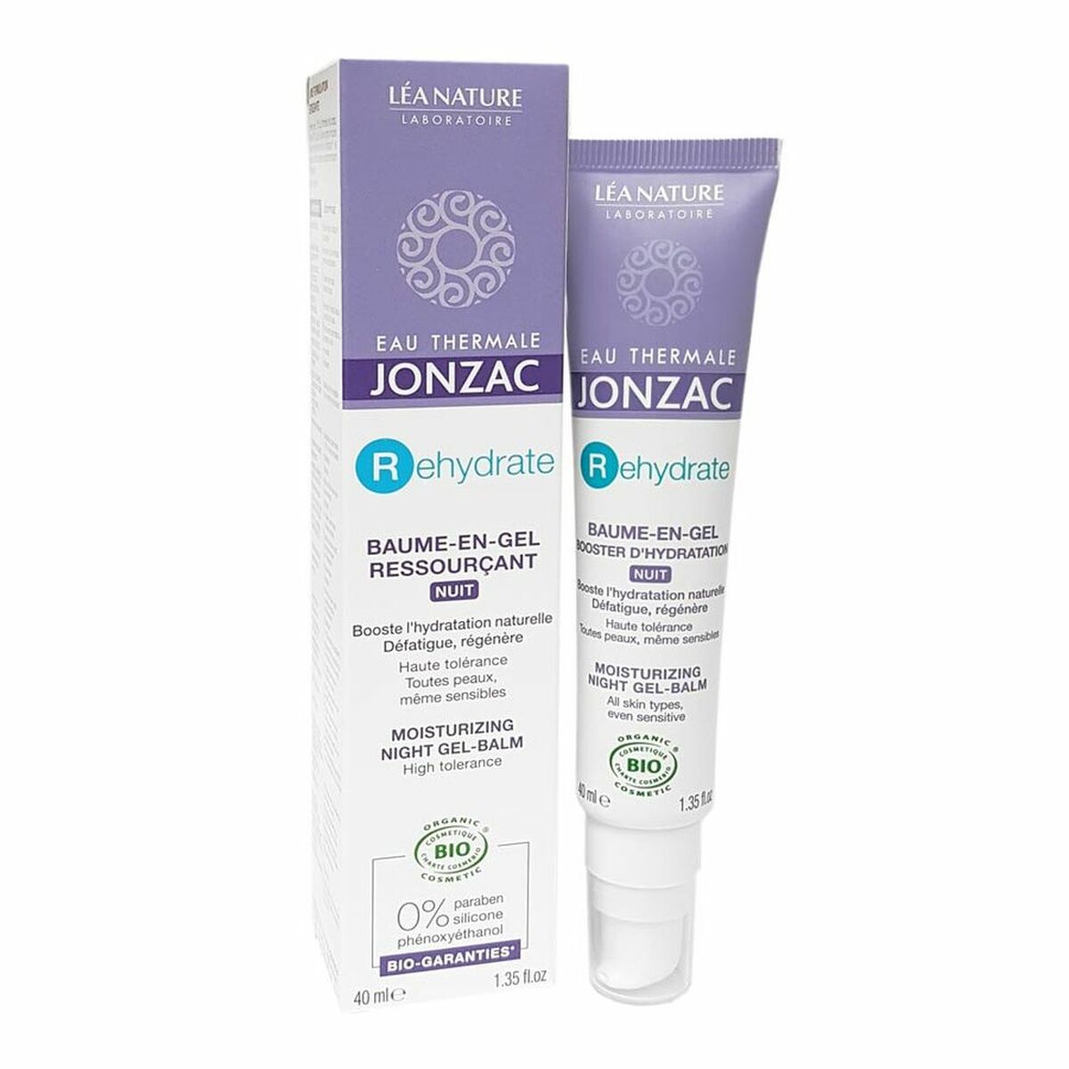 Moisturising Night Balm 1337330 40 ml - Eau Thermale Jonzac Maroc - Aylal Beauty