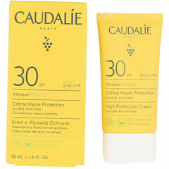 Sun Block Vinosun Cream Anti-Wrinkle Spf 30 50 ml - Caudalie Maroc - Aylal Beauty