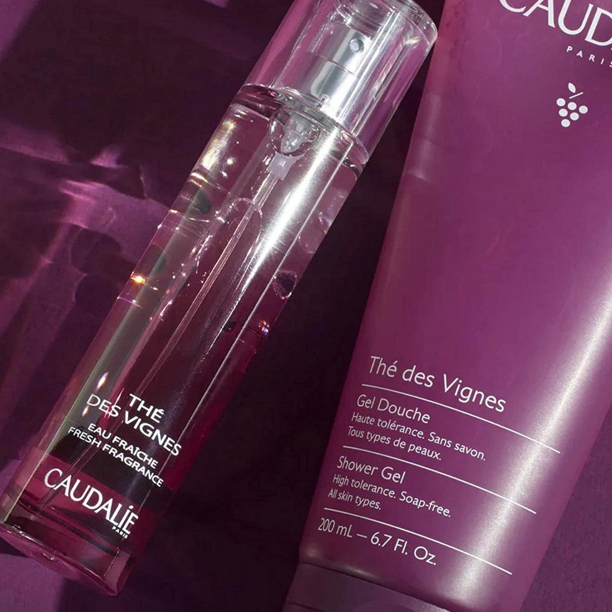 Shower Gel Caudalie Thé Des Vignes (200 ml) - Caudalie Maroc - Aylal Beauty