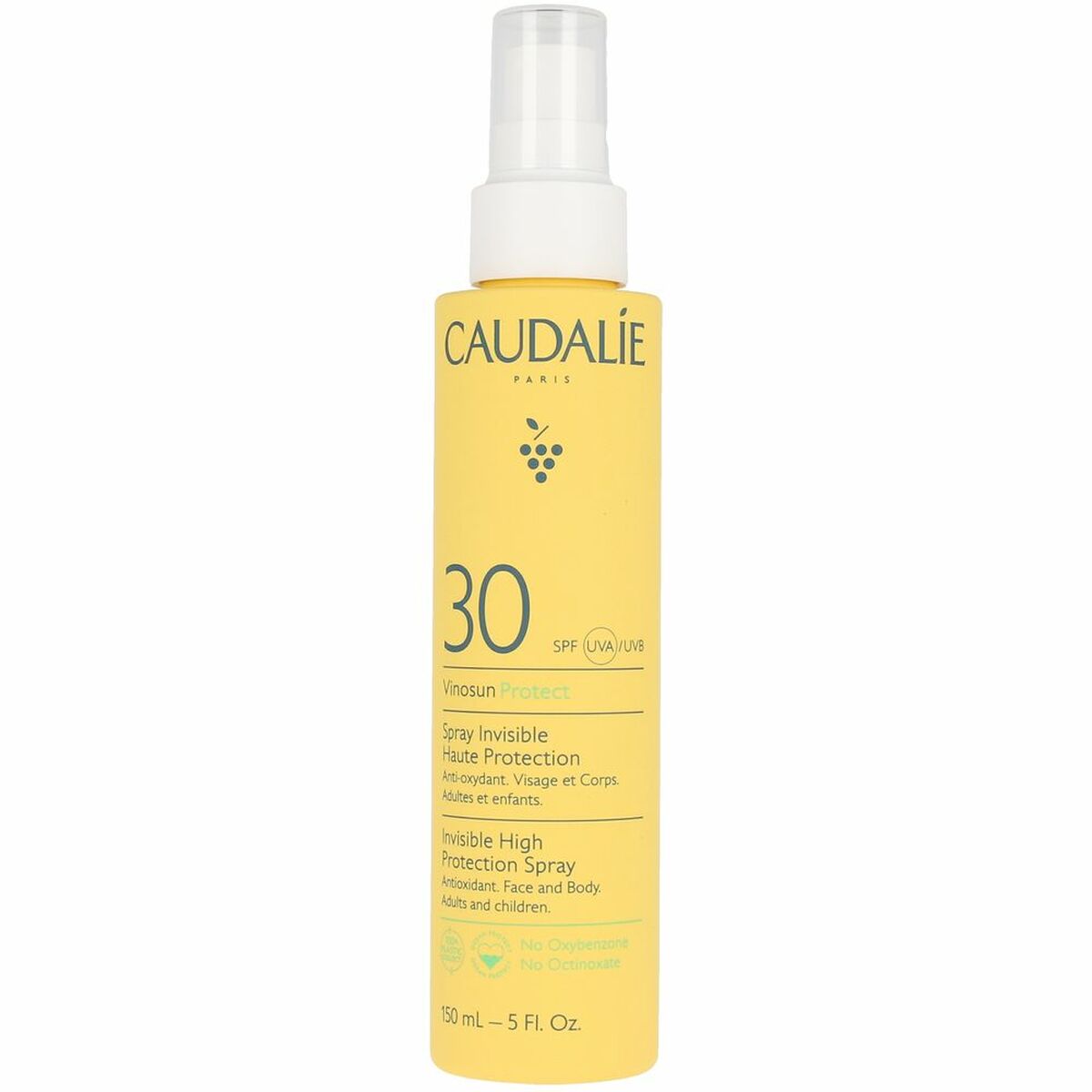 Spray Sun Protector Vinosun Invisible Spf 30 150 ml - Caudalie Maroc - Aylal Beauty