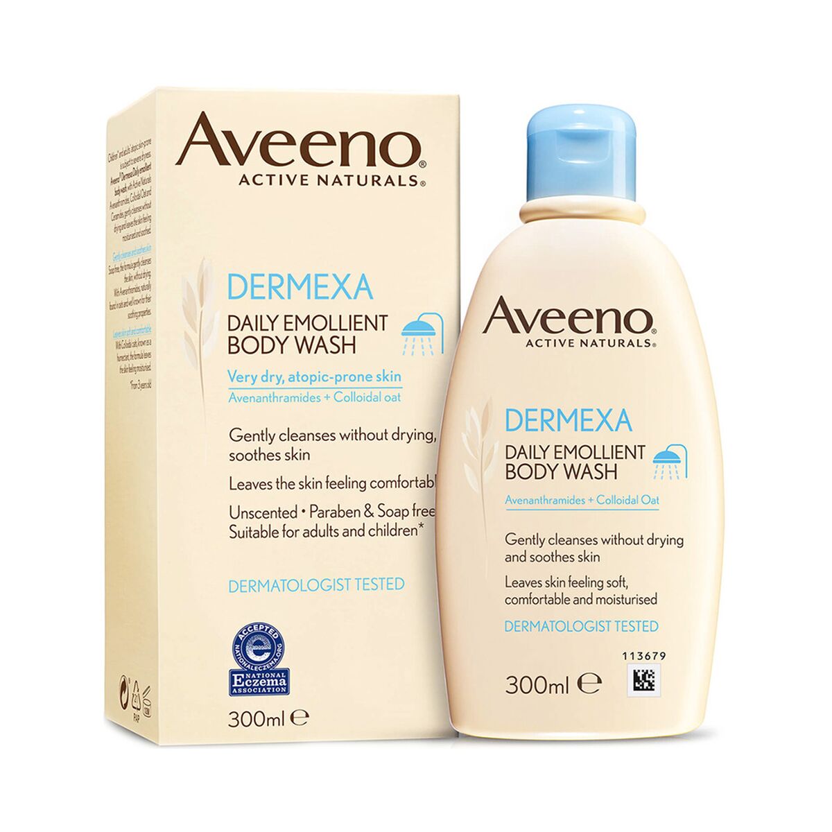 Shower Gel Aveeno Dermexa 300 ml - Aveeno Maroc - Aylal Beauty