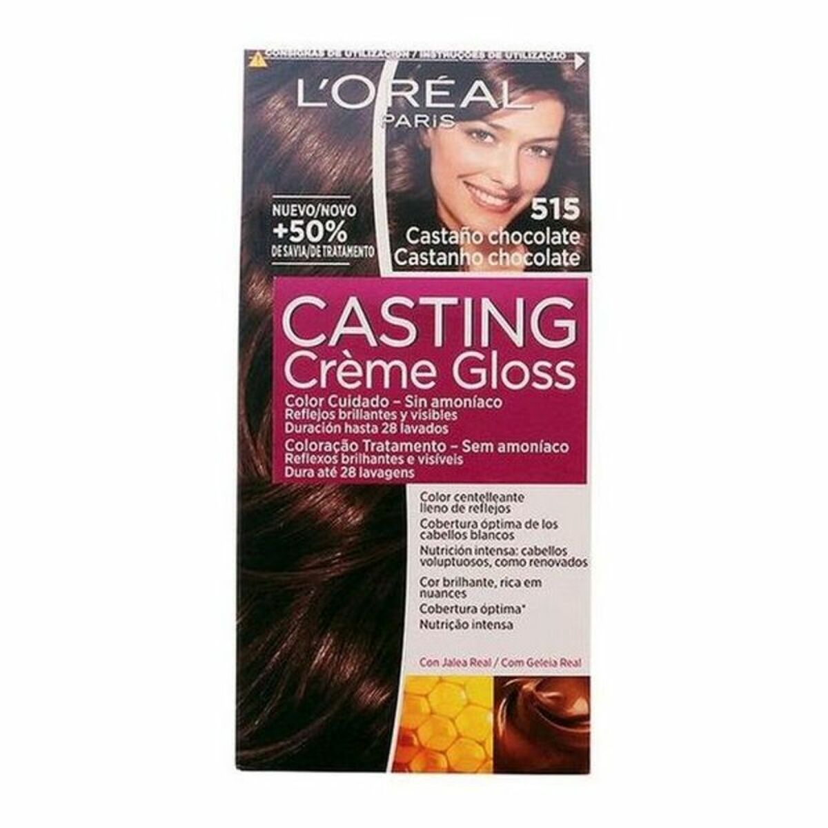 Dye No Ammonia Casting Creme Gloss Casting Creme Gloss Chocolate Chestnut 180 ml - L'Oreal Make Up Maroc - Aylal Beauty