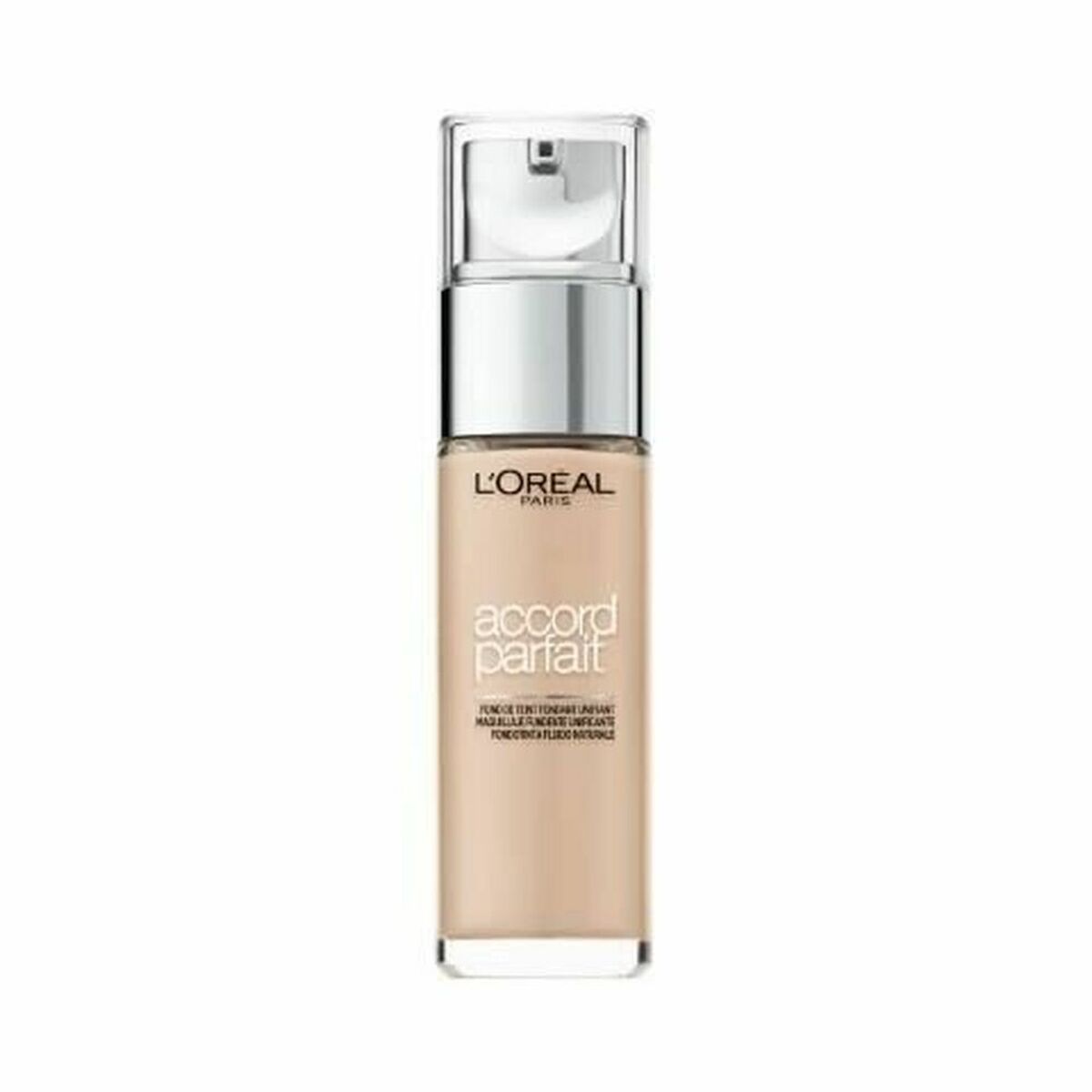 Liquid Make Up Base Accord Parfait Nº 1.R (30 ml) - L'Oreal Make Up Maroc - Aylal Beauty