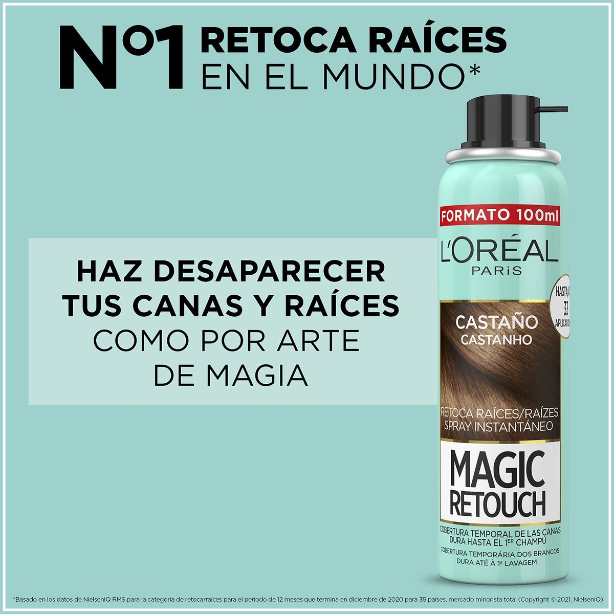 Cover Up Spray for Grey Hair Magic Retouch 4-Blonde 100 ml - L'Oreal Make Up Maroc - Aylal Beauty