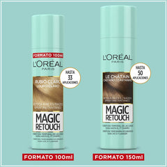 Cover Up Spray for Grey Hair Magic Retouch 4-Blonde 100 ml - L'Oreal Make Up Maroc - Aylal Beauty