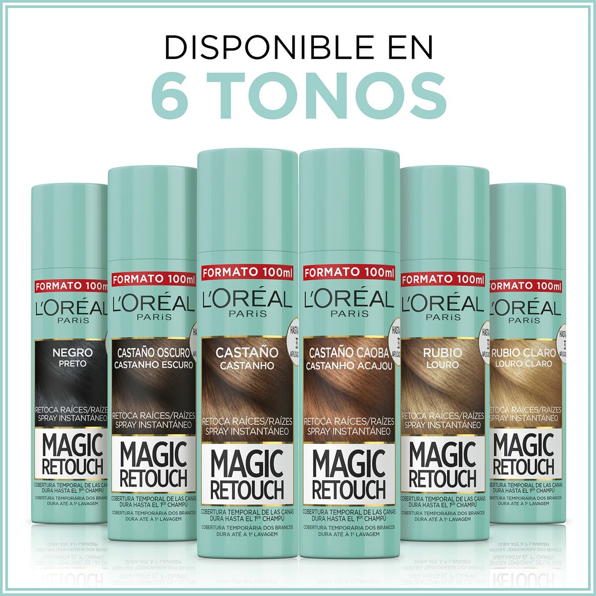 Cover Up Spray for Grey Hair Magic Retouch 4-Blonde 100 ml - L'Oreal Make Up Maroc - Aylal Beauty