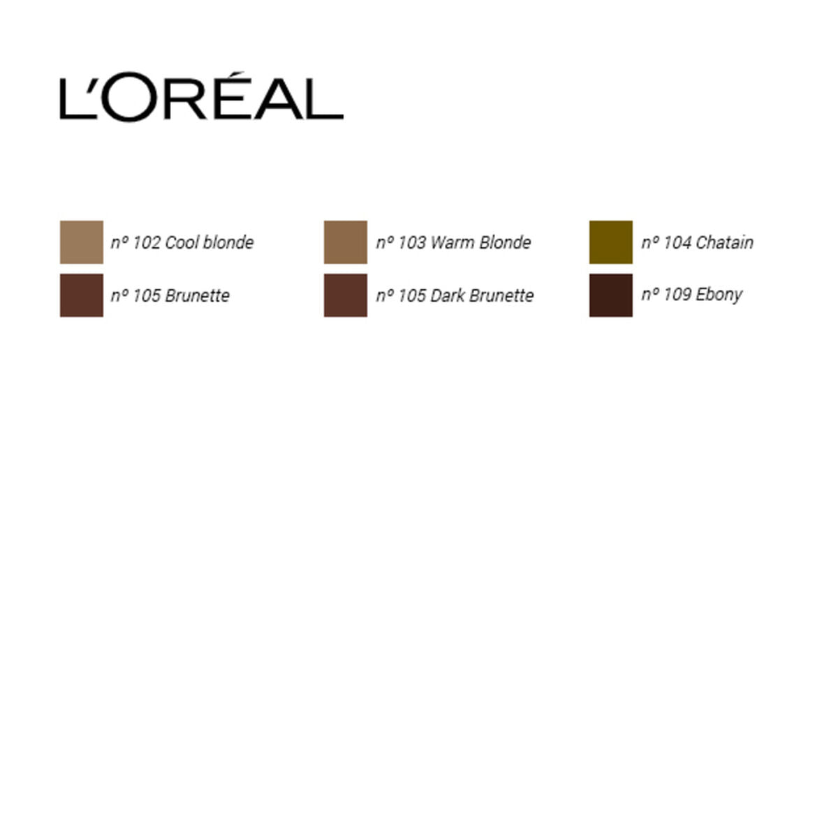 Eyebrow Make-up Unbelieva Brow - L'Oreal Make Up Maroc - Aylal Beauty