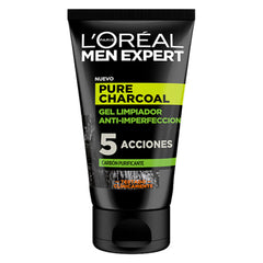 Facial Cleansing Gel Pure Charcoal L'Oreal Make Up 107 (100 ml) 100 ml - L'Oreal Make Up Maroc - Aylal Beauty