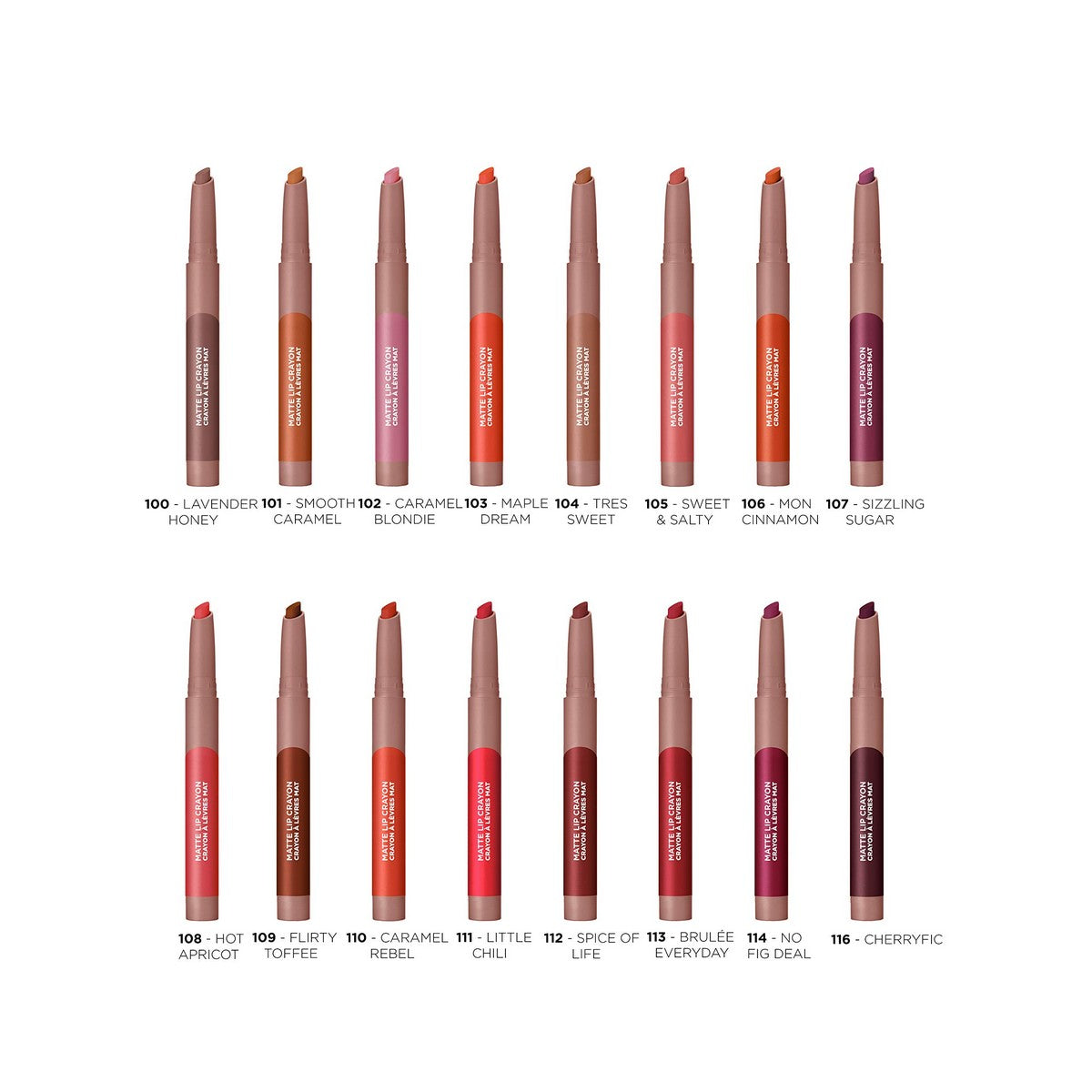 Lipstick Infaillible 112-spice of life (2,5 g) - L'Oreal Make Up Maroc - Aylal Beauty