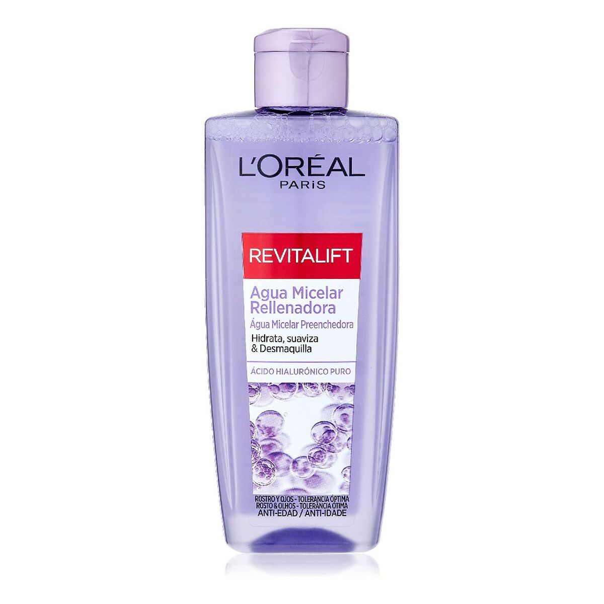 Make Up Remover Micellar Water Revitalift Fillers for facial lines (200 ml) - L'Oreal Make Up Maroc - Aylal Beauty