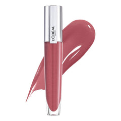 Lip-gloss Rouge Signature Volumising 412-heighten - L'Oréal Paris Maroc - Aylal Beauty