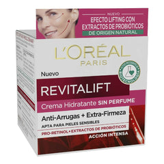 Anti-Wrinkle Cream Revitalift Revitalift Sin 50 ml - L'Oreal Make Up Maroc - Aylal Beauty