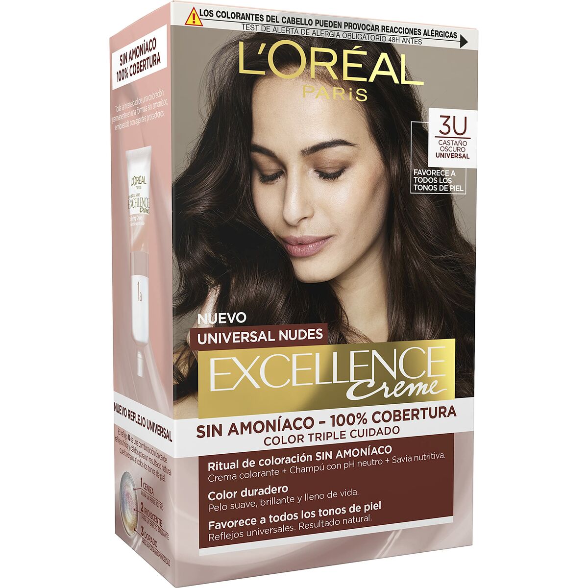 Permanent Dye Excellence Dark Brown - L'Oreal Make Up Maroc - Aylal Beauty