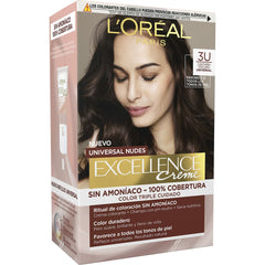 Permanent Dye Excellence Dark Brown - L'Oreal Make Up Maroc - Aylal Beauty