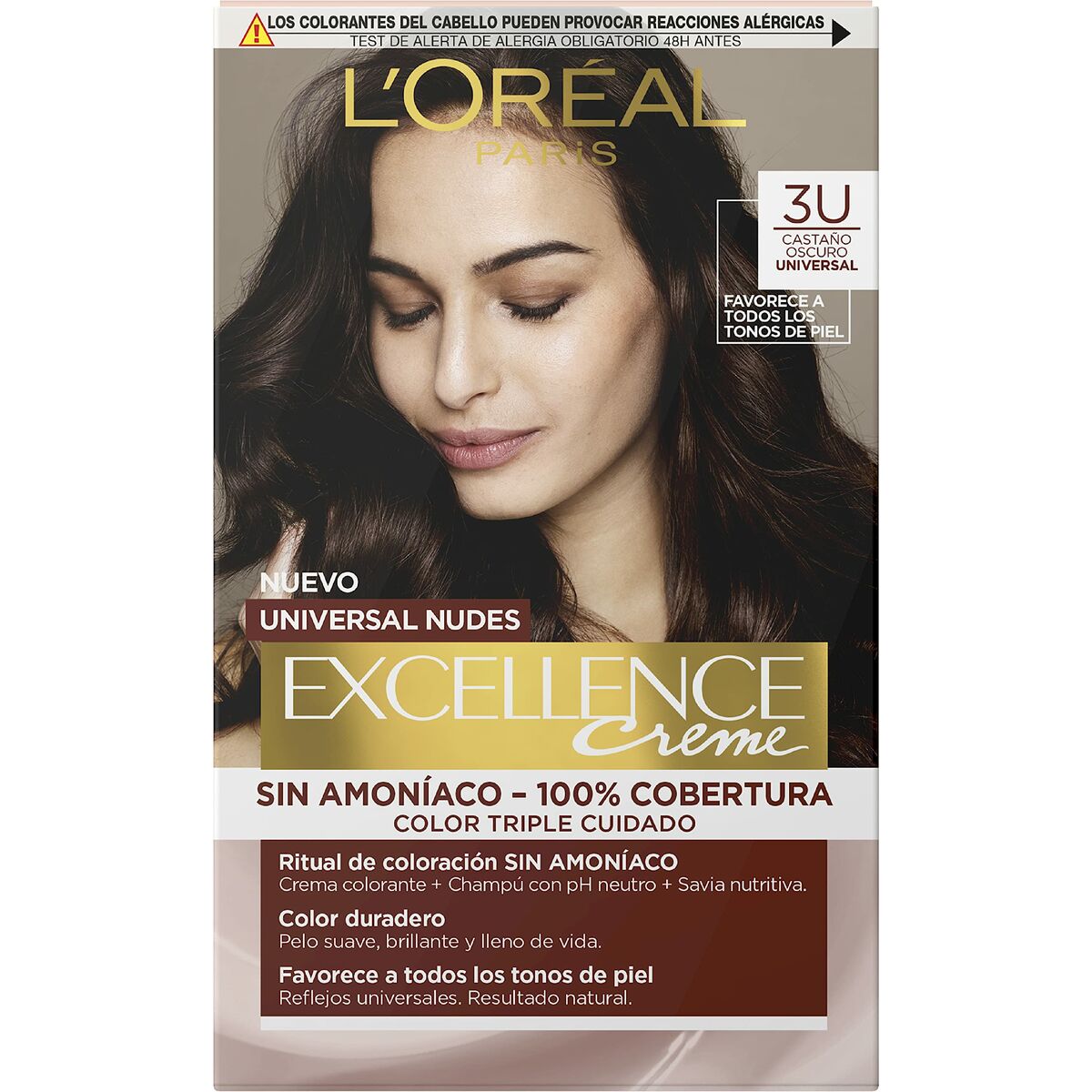 Permanent Dye Excellence Dark Brown - L'Oreal Make Up Maroc - Aylal Beauty