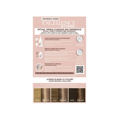 Permanent Dye Excellence Dark Blonde - L'Oreal Make Up Maroc - Aylal Beauty