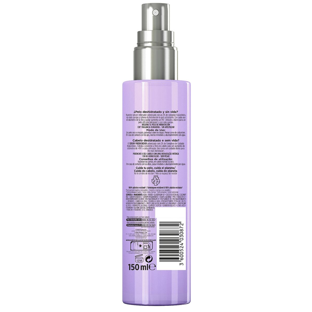 Hair Serum Elvive Hidra 150 ml - L'Oreal Make Up Maroc - Aylal Beauty