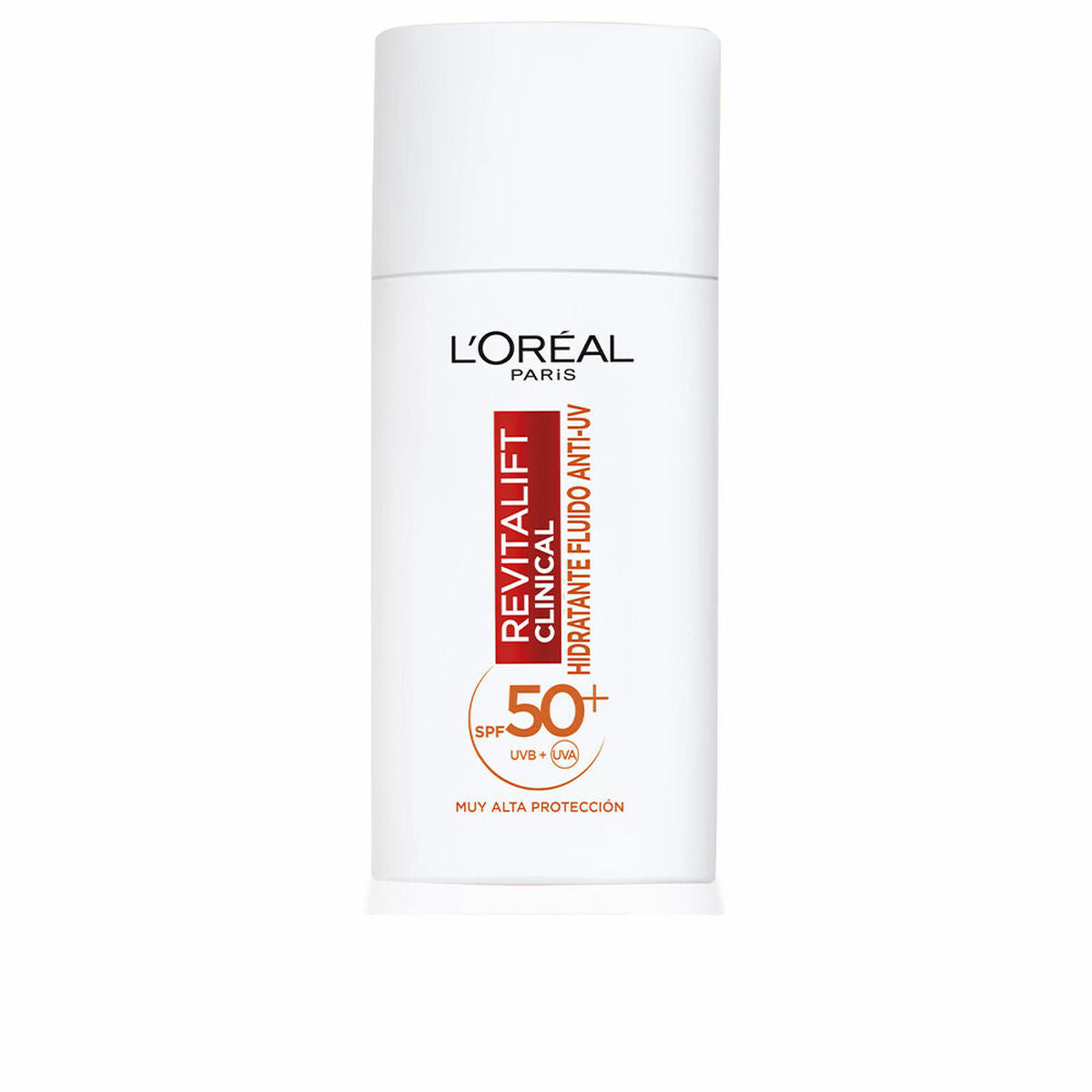 Facial Sun Cream L'Oreal Make Up Revitalift Clinical Anti-ageing Spf 50 50 ml - L'Oreal Make Up Maroc - Aylal Beauty