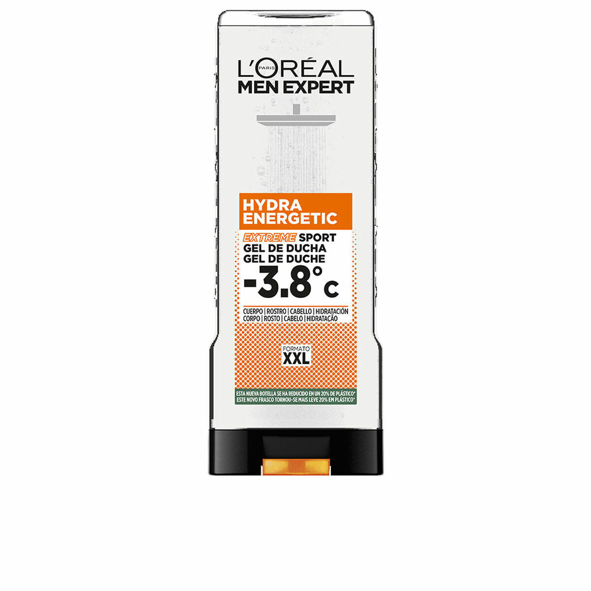 Shower Gel L'Oreal Make Up Men Expert Hydra Energetic Extreme Sport 400 ml - L'Oreal Make Up Maroc - Aylal Beauty