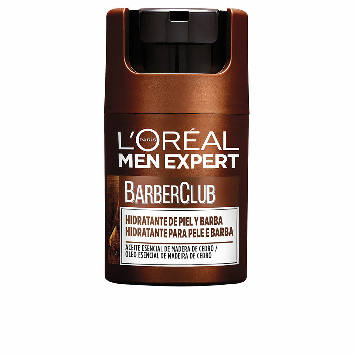 Hydrating Facial Cream L'Oreal Make Up Men Expert Barber Club 50 ml Beard - L'Oreal Make Up Maroc - Aylal Beauty