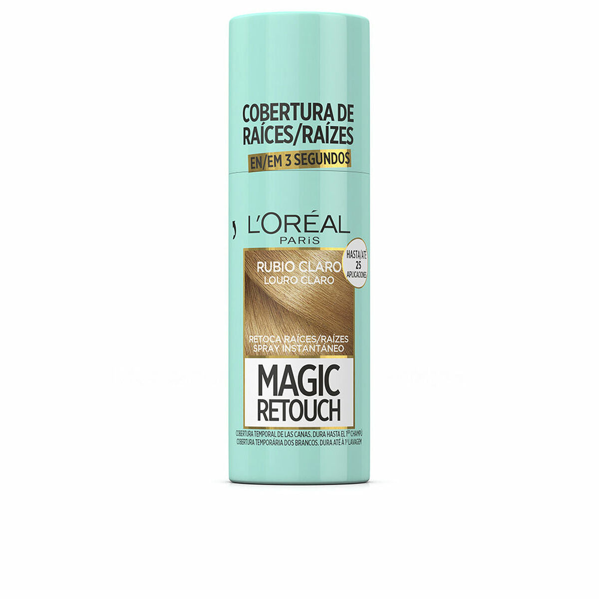 Temporary Corrector Spray for Roots Magic Retouch Light Blonde Nº 8.0-rubio claro 75 ml - L'Oréal Paris Maroc - Aylal Beauty