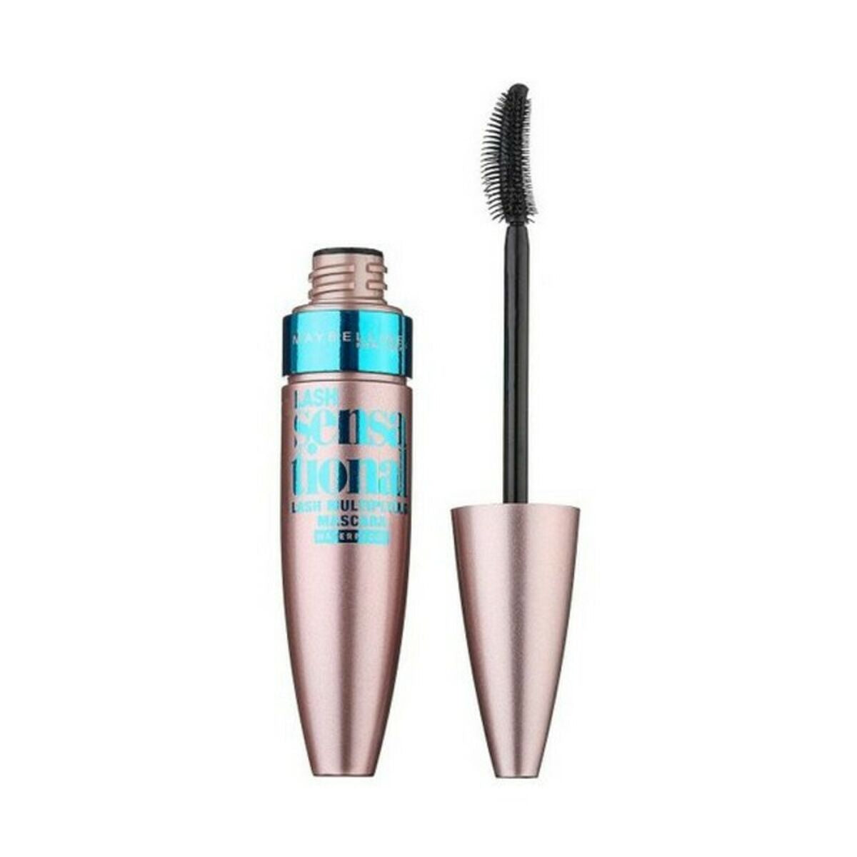 Mascara Lash Sensational Waterproof Maybelline (9,5 ml) - Maybelline Maroc - Aylal Beauty