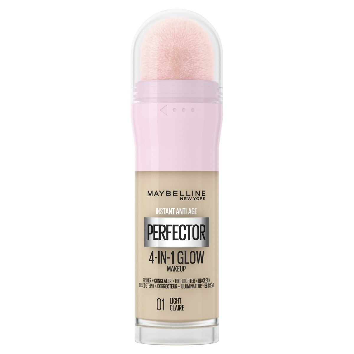 Liquid Corrector Instant Age Perfector Glow Nº 01 Light 20 ml - Maybelline Maroc - Aylal Beauty