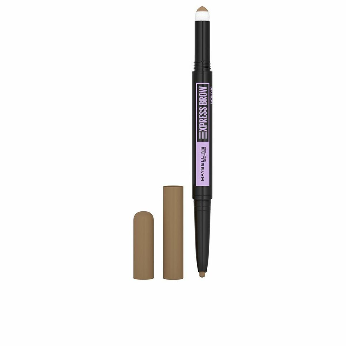 Eyebrow Pencil Express Brow Satin Duo 01 Dark Blond - Maybelline Maroc - Aylal Beauty