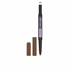 Eyebrow Pencil Express Brow Satin Duo 02 Medium Brown - Maybelline Maroc - Aylal Beauty