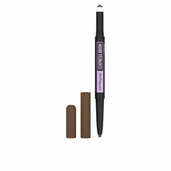 Eyebrow Pencil Express Brow Satin Duo Nº 025 Brunette - Maybelline Maroc - Aylal Beauty