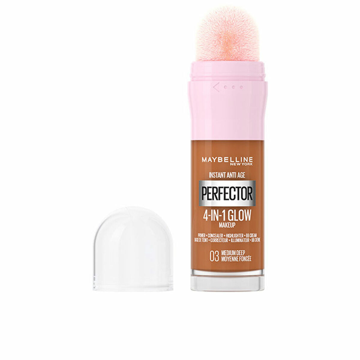 Liquid Corrector Instant Age Perfector Glow Nº 03-Medium Deep 20 ml - Maybelline Maroc - Aylal Beauty