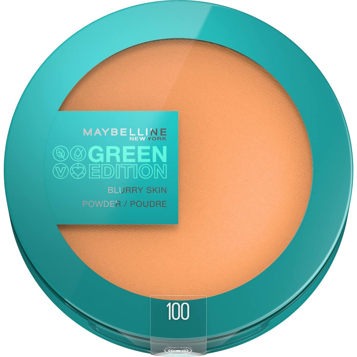 Compact Powders Green Edition Nº 100 Softener - Maybelline Maroc - Aylal Beauty