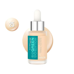 Liquid Make Up Base Green Edition Oil Nº 25 (20 ml) - Maybelline Maroc - Aylal Beauty