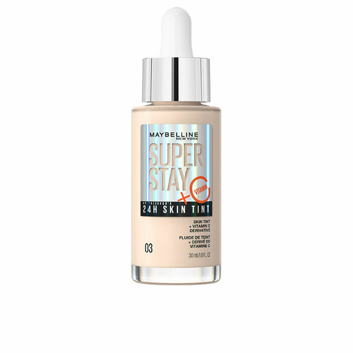 Crème Make-up Base Superstay 24H Nº 03 30 ml - Maybelline Maroc - Aylal Beauty