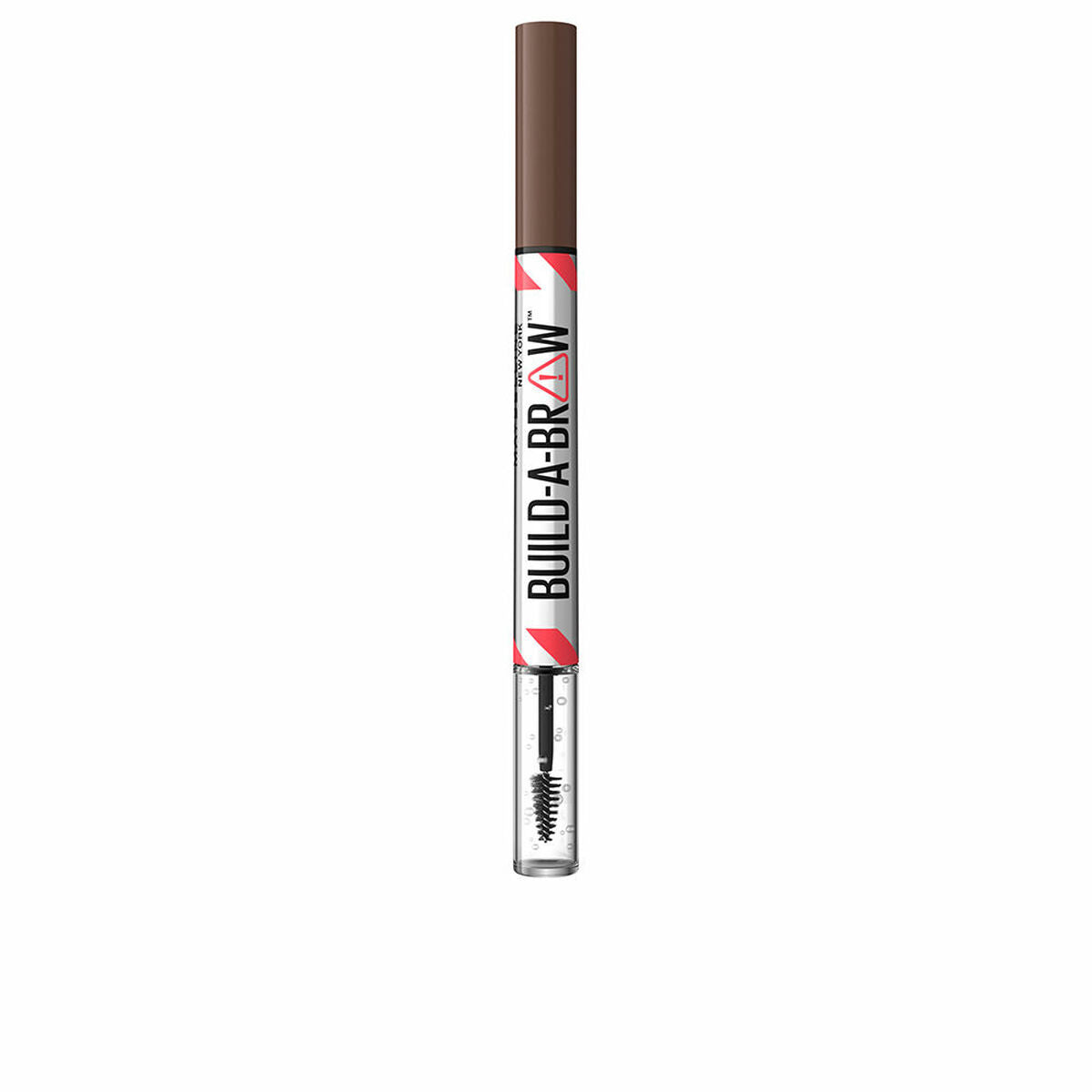 Eyebrow Pencil Build A Brow Nº 257 medium brown 15,3 ml 2-in-1 - Maybelline Maroc - Aylal Beauty