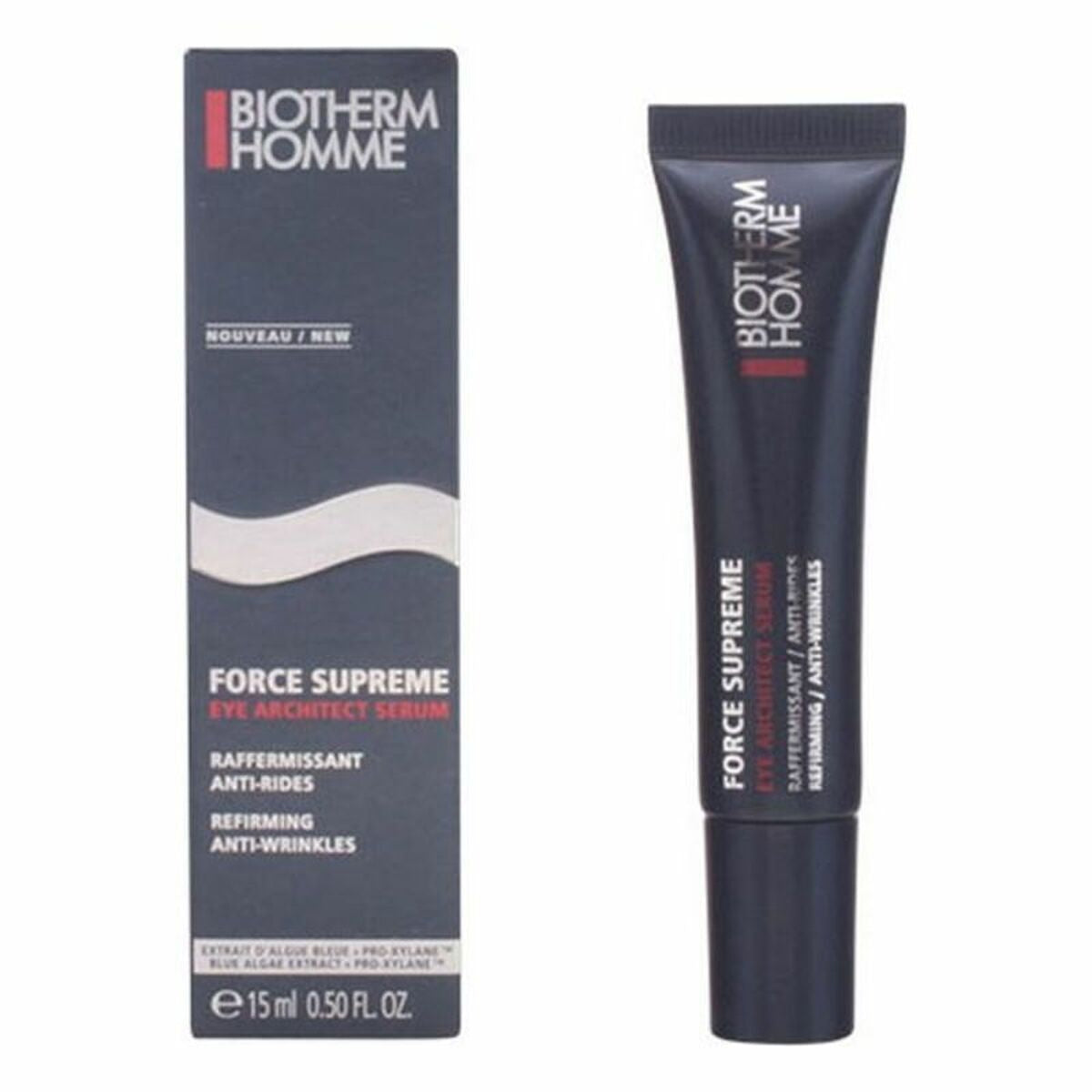 Serum for Eye Area Homme Force Supreme 15 ml - Biotherm Maroc - Aylal Beauty