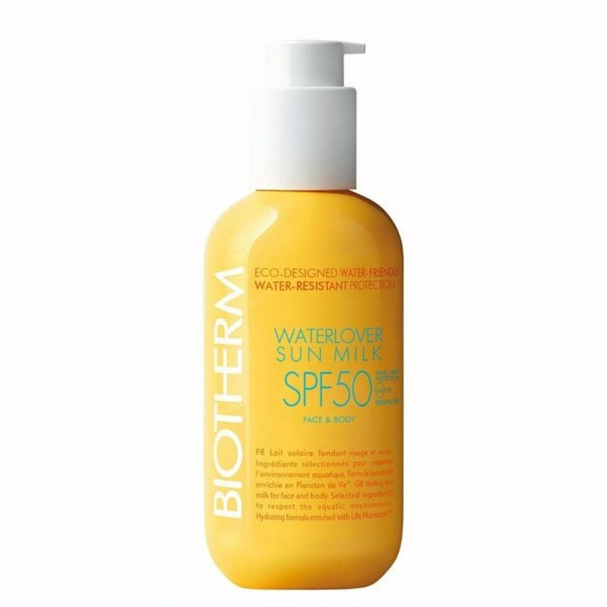 Sun Block Sun Waterlover Spf 50 200 ml - Biotherm Maroc - Aylal Beauty