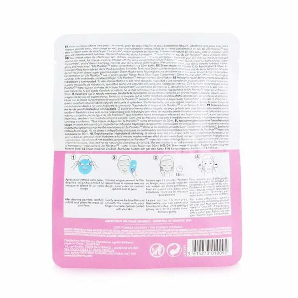 Facial Mask Aqua Glow 35 g - Biotherm Maroc - Aylal Beauty