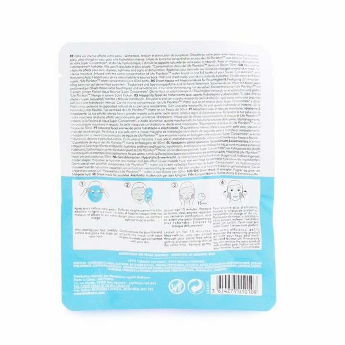 Facial Mask Aqua Bounce 35 g - Biotherm Maroc - Aylal Beauty