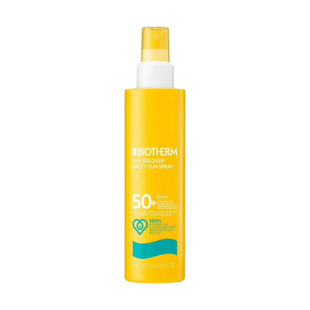 Sun Block Sun Waterlover Spf 50 200 ml - Biotherm Maroc - Aylal Beauty