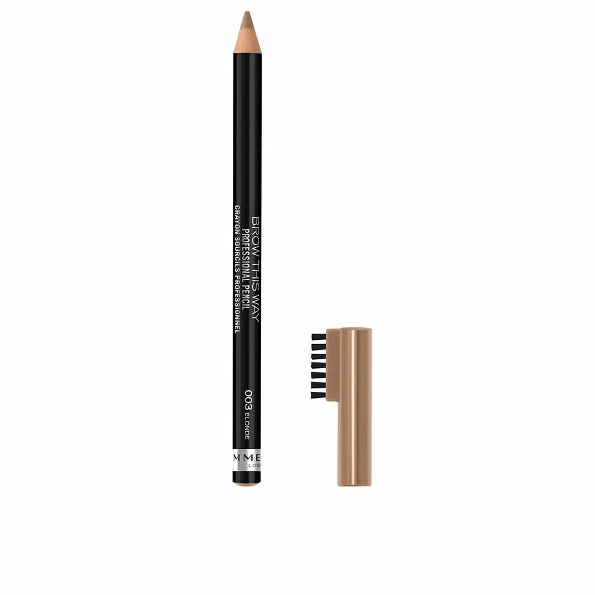 Eyebrow Pencil Brow This Way 003-blonde - Rimmel London Maroc - Aylal Beauty